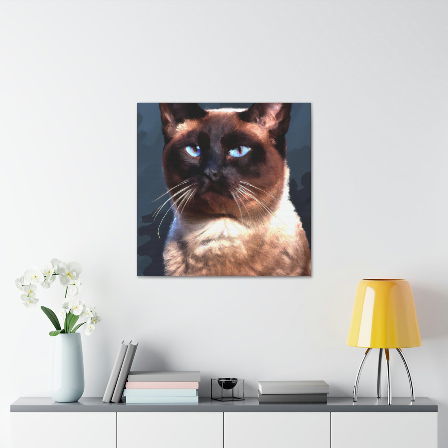 Siamese Sisters Portrait - Canvas