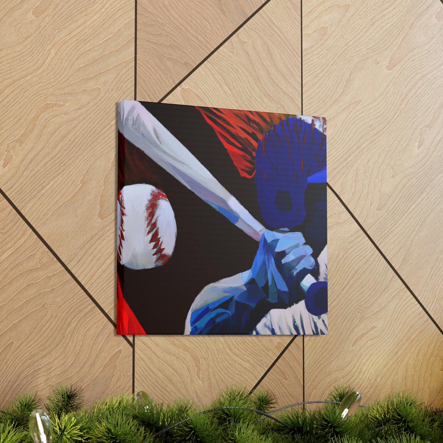 Baseball As Artwork - Canvas