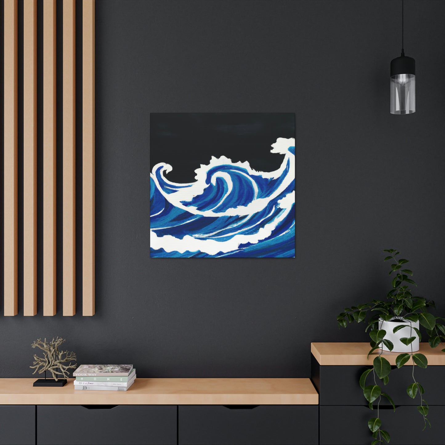 "Oceans of Minimalism" - Canvas