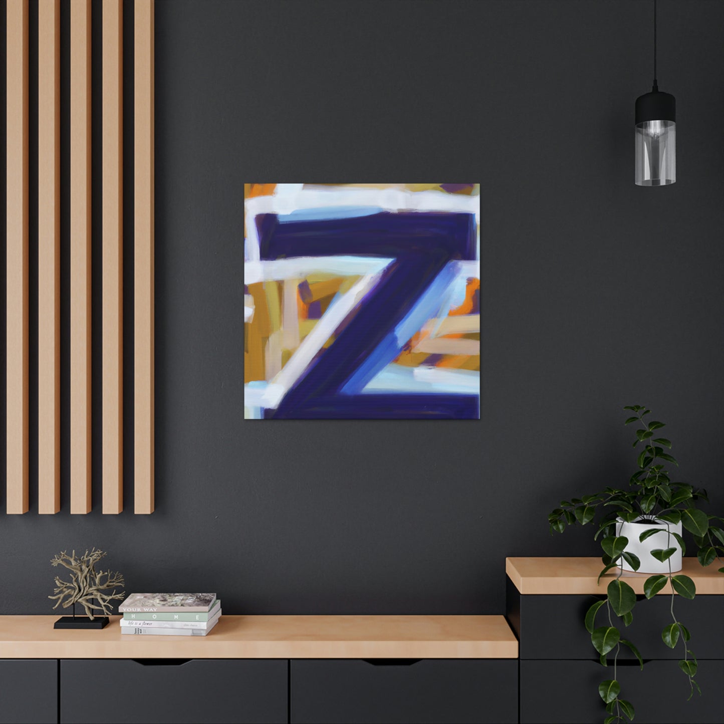 "Z for Abstraction" - Canvas