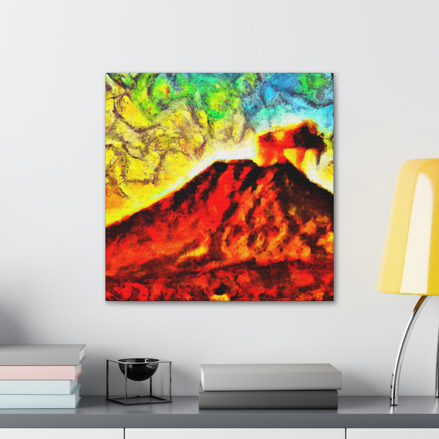 Volcanic Eruption Beauty - Canvas