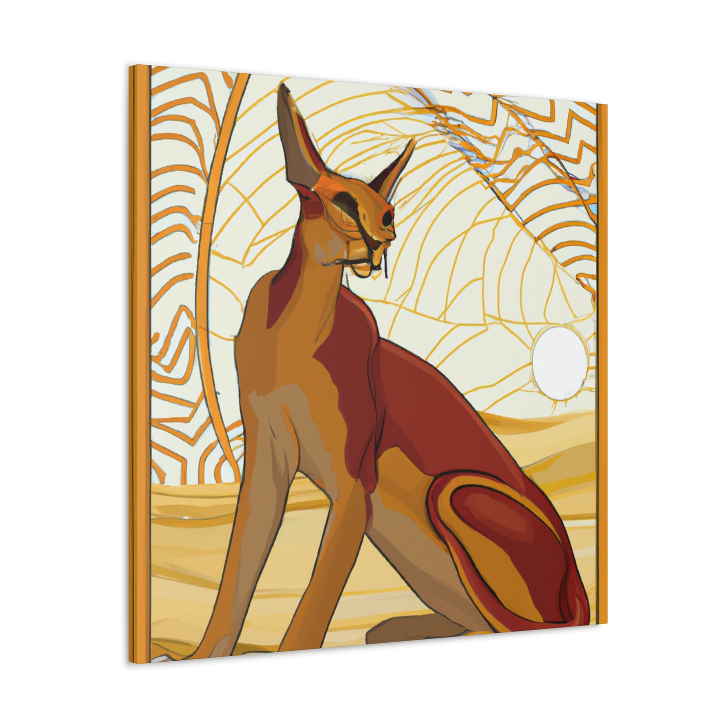 Radiant Caracal Splendor - Canvas