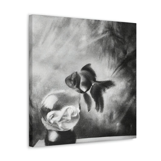 Gilded Goldfish Dreams - Canvas