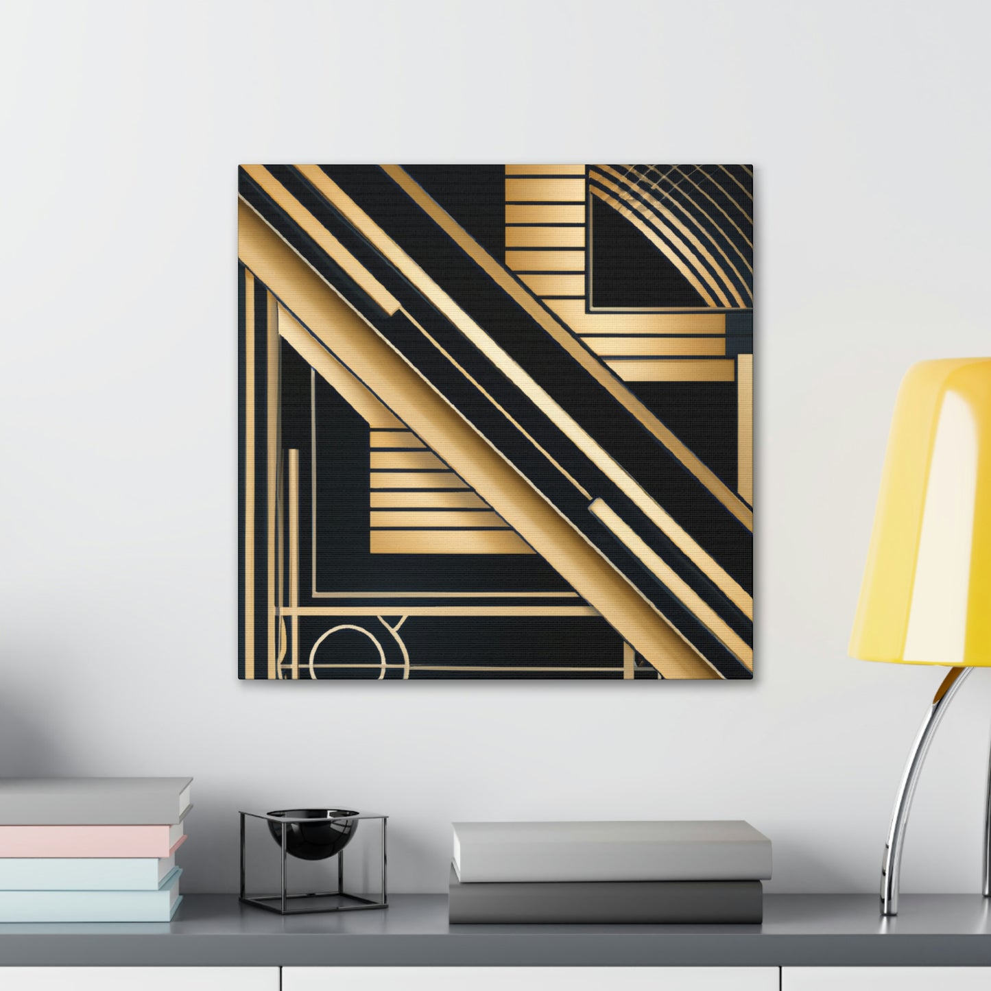 "Glittering Jazz Paradise" - Canvas