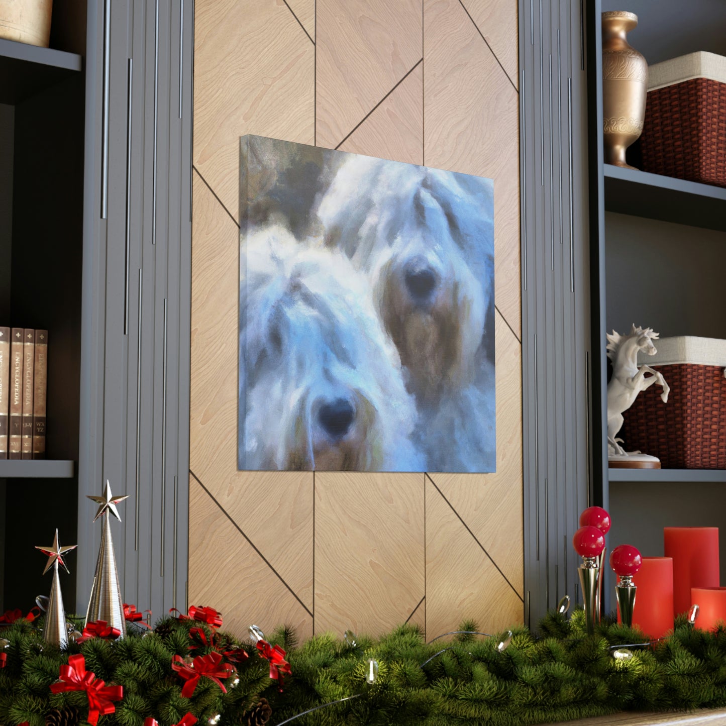 Old English Sheepdog Dream - Canvas