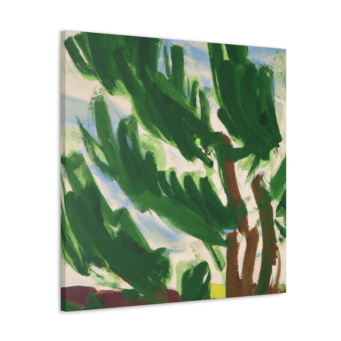 Pines in Expressionism - Canvas