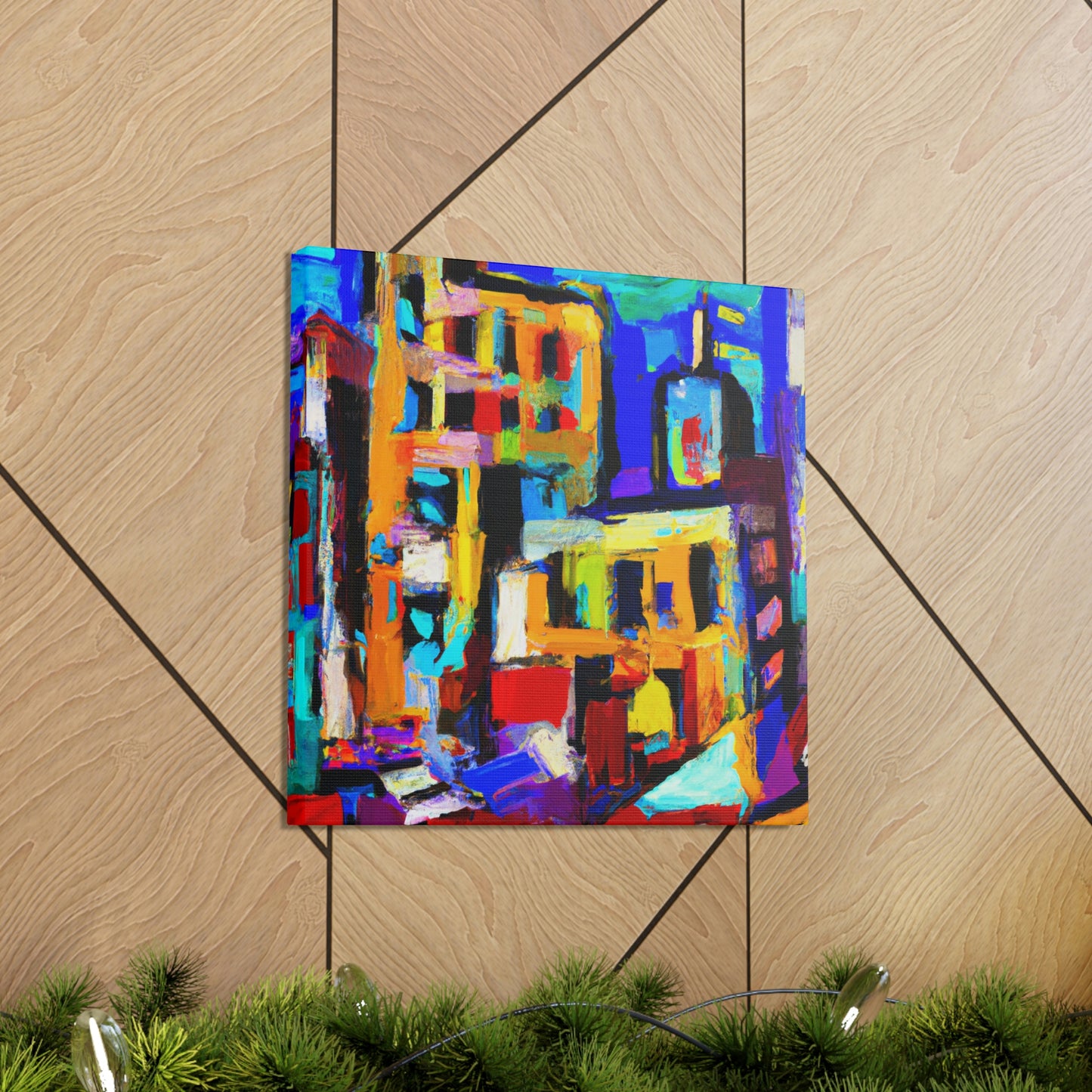 Renaissance Reflection Abstract - Canvas