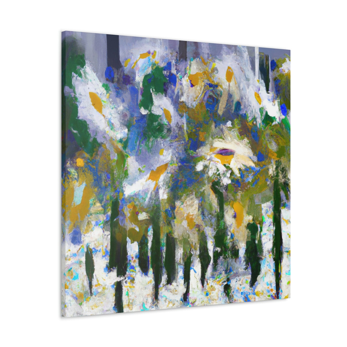 Daisy in Abstraction - Canvas