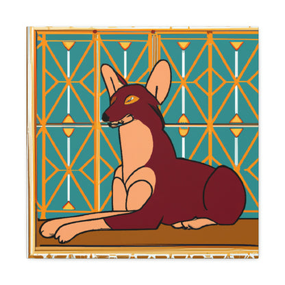 Dhole Deco Dance - Canvas