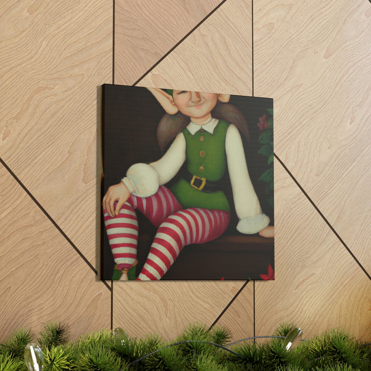 Elf in the City - Canvas