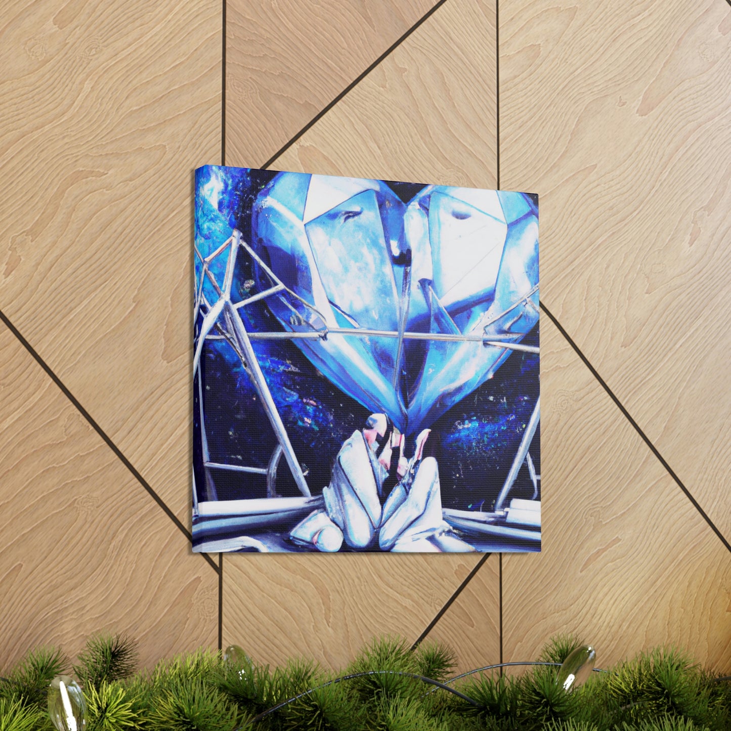 Love’s Celestial Map. - Canvas