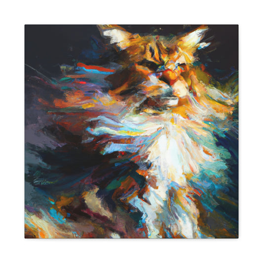 Maine Coon Mystique. - Canvas