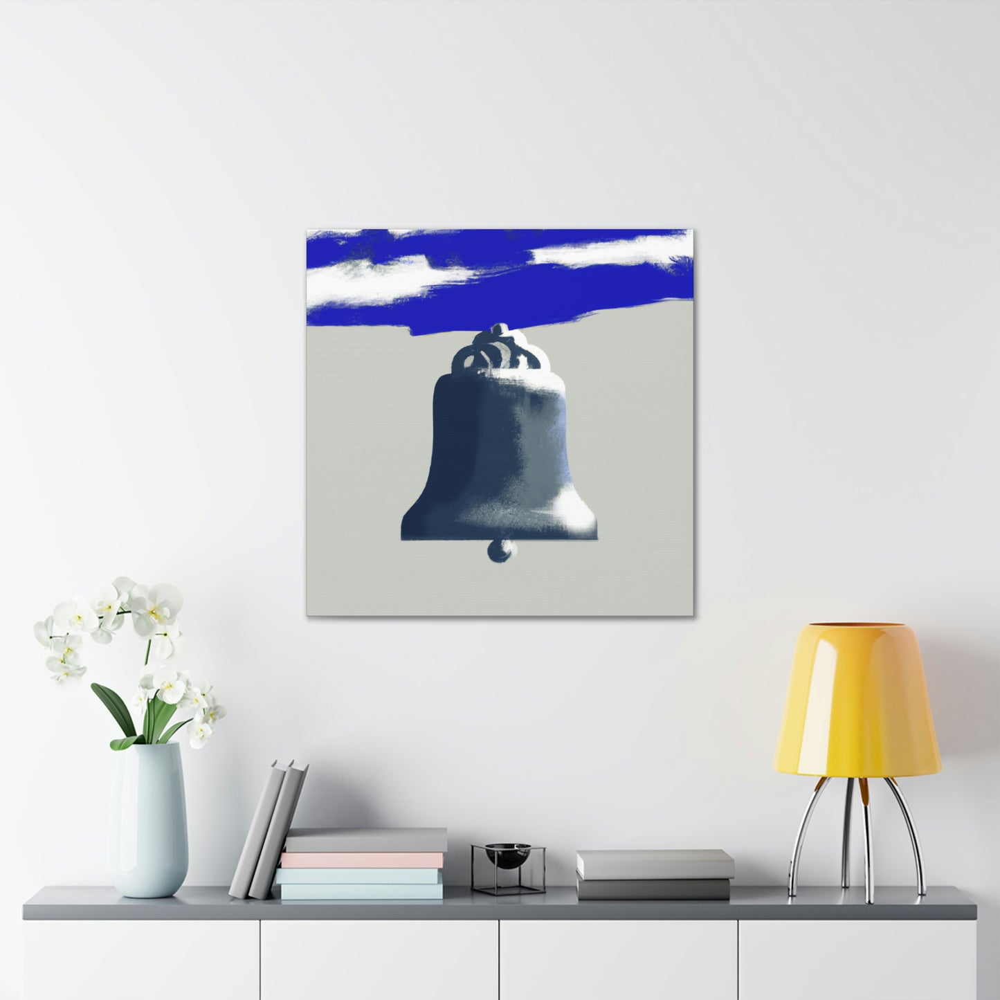 "Liberty Bell Minimalism" - Canvas