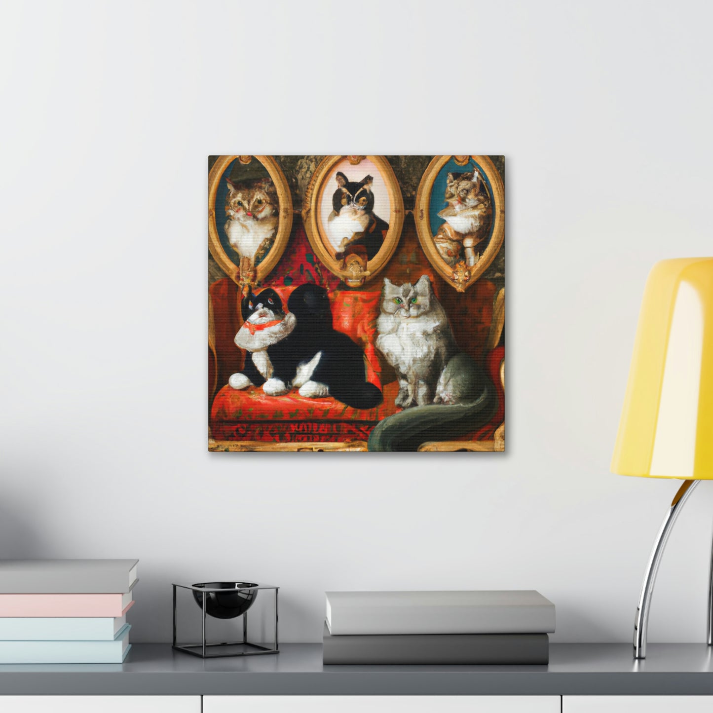 Cats in Splendor - Canvas