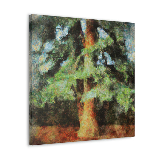 "Cedar Cathedral: Monument" - Canvas