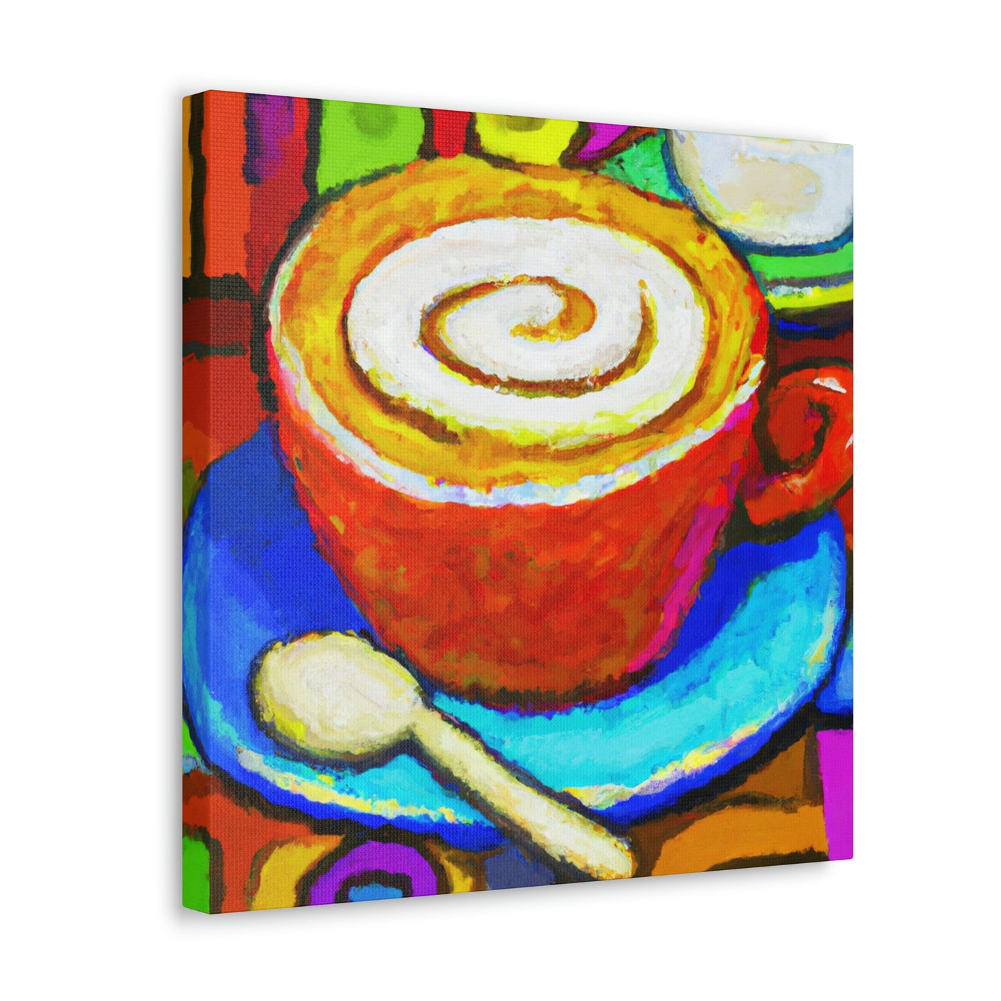 "Cappuchino in Fauvism." - Canvas