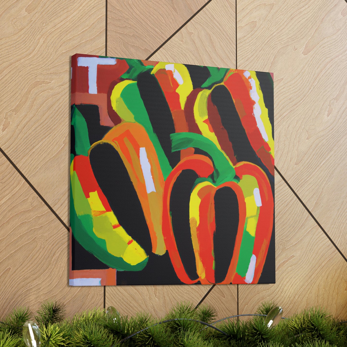 "Peppers of the Jazz Age" - Canvas