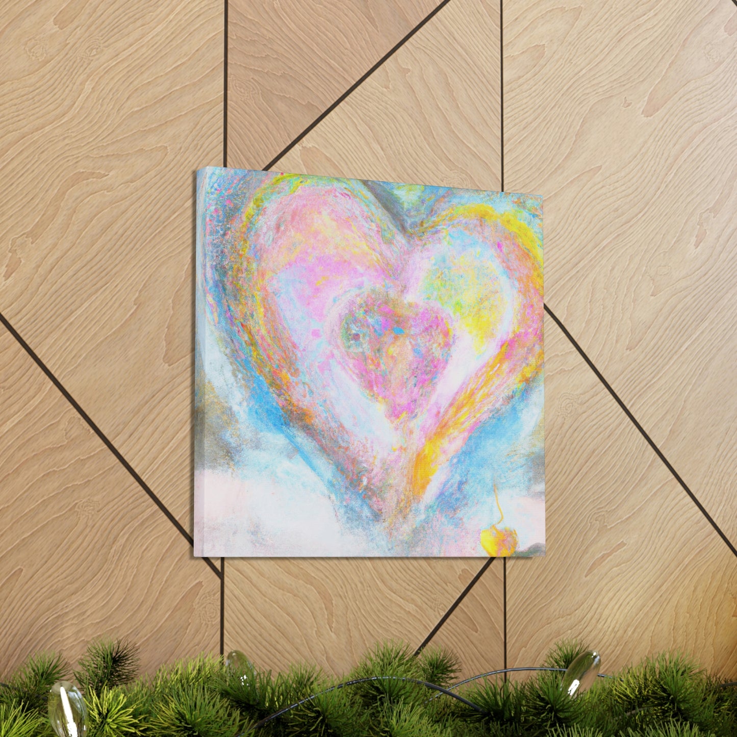 Heart in the Sand - Canvas