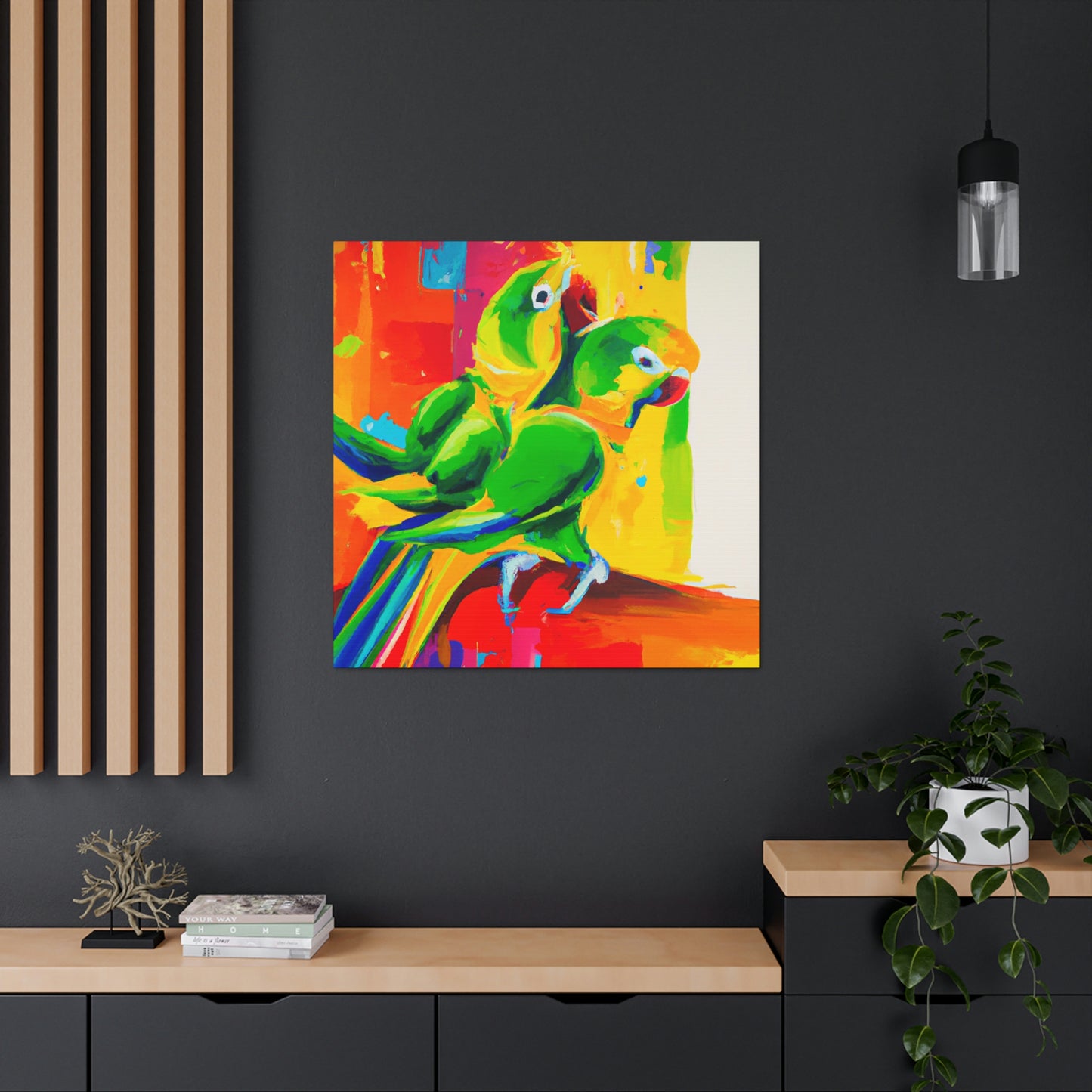 Conures in Simplicity - Canvas