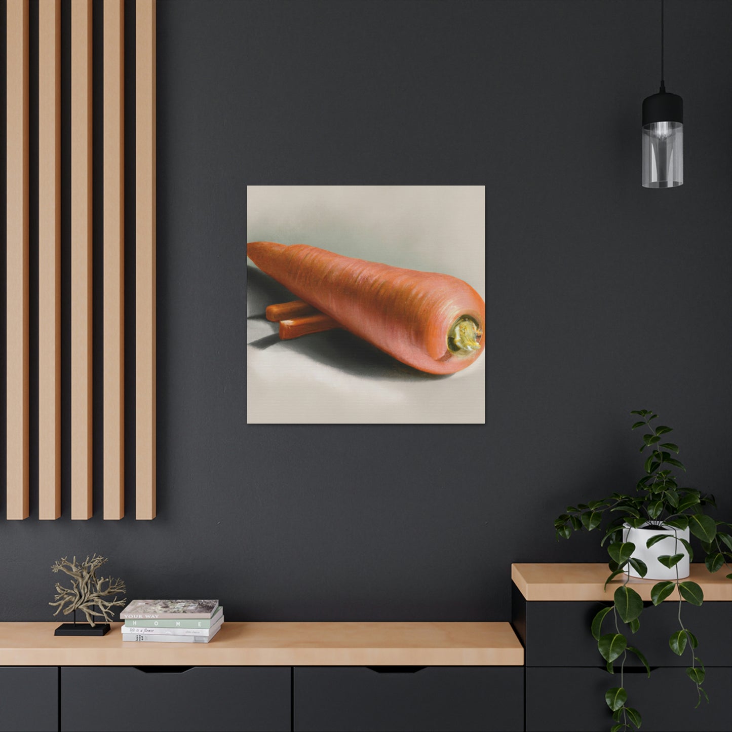 "Carrot Hyperrealism Dream" - Canvas