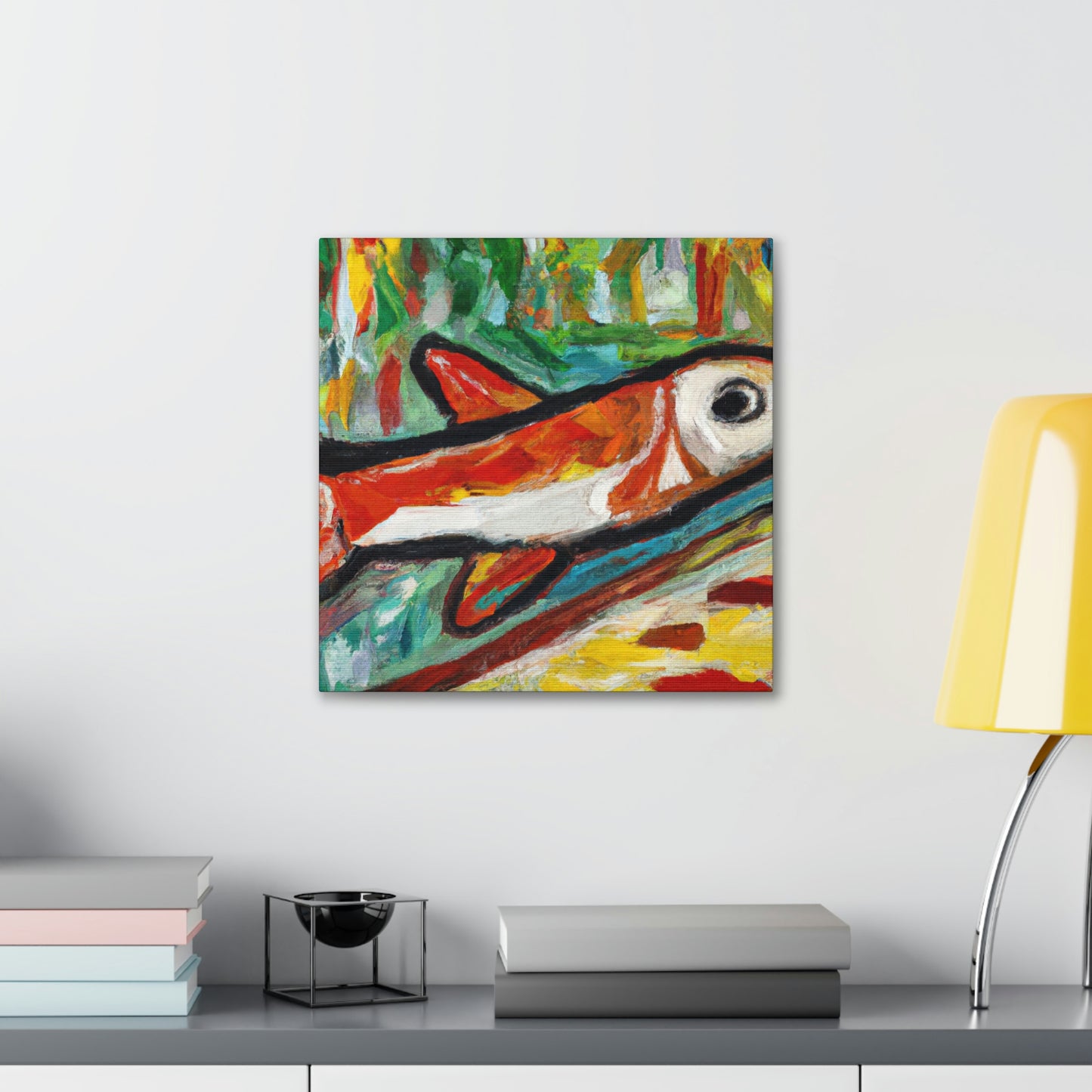 "Killifish Transcendence" - Canvas