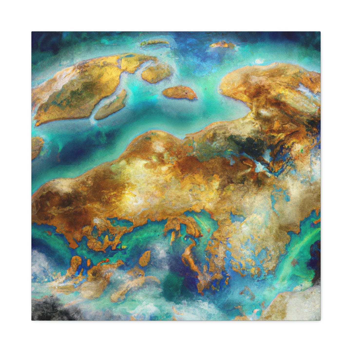 A Sea of Islands - Canvas