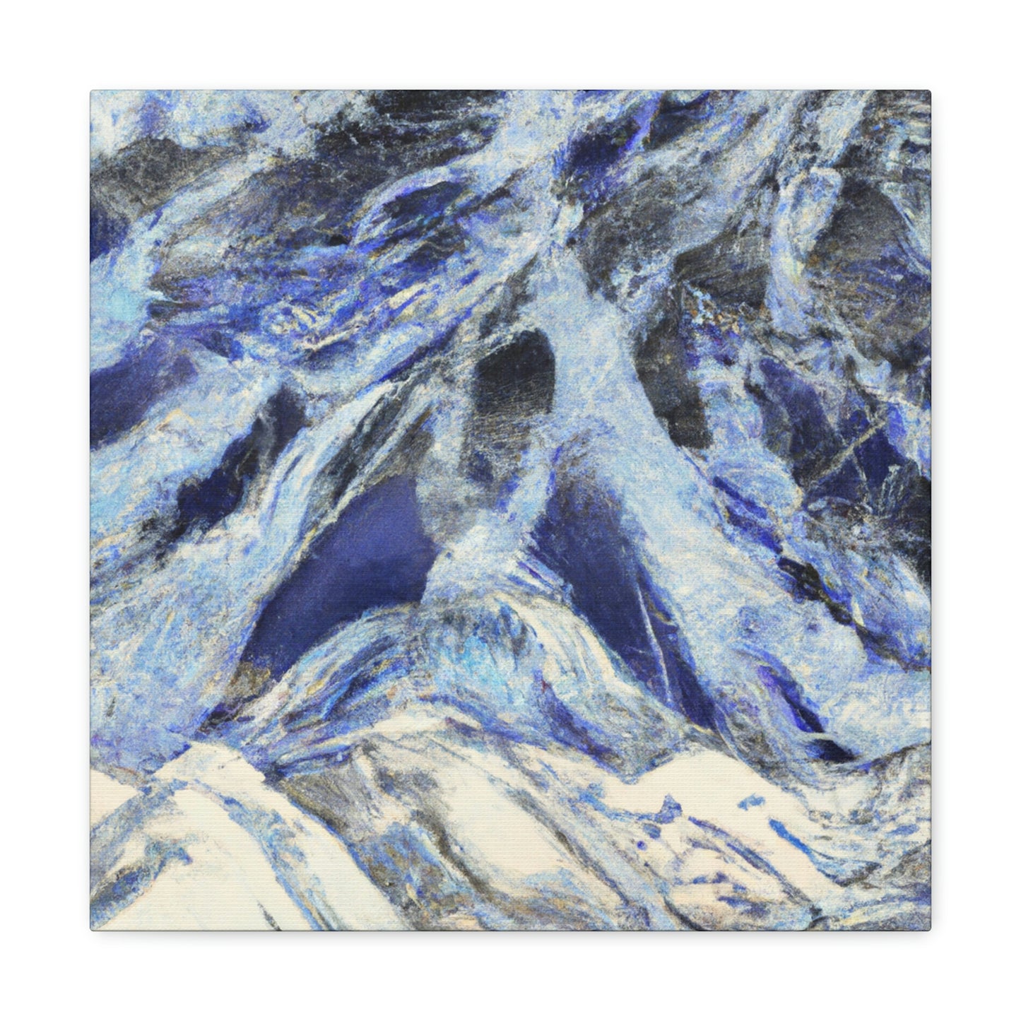 Icebergs of Majesty - Canvas