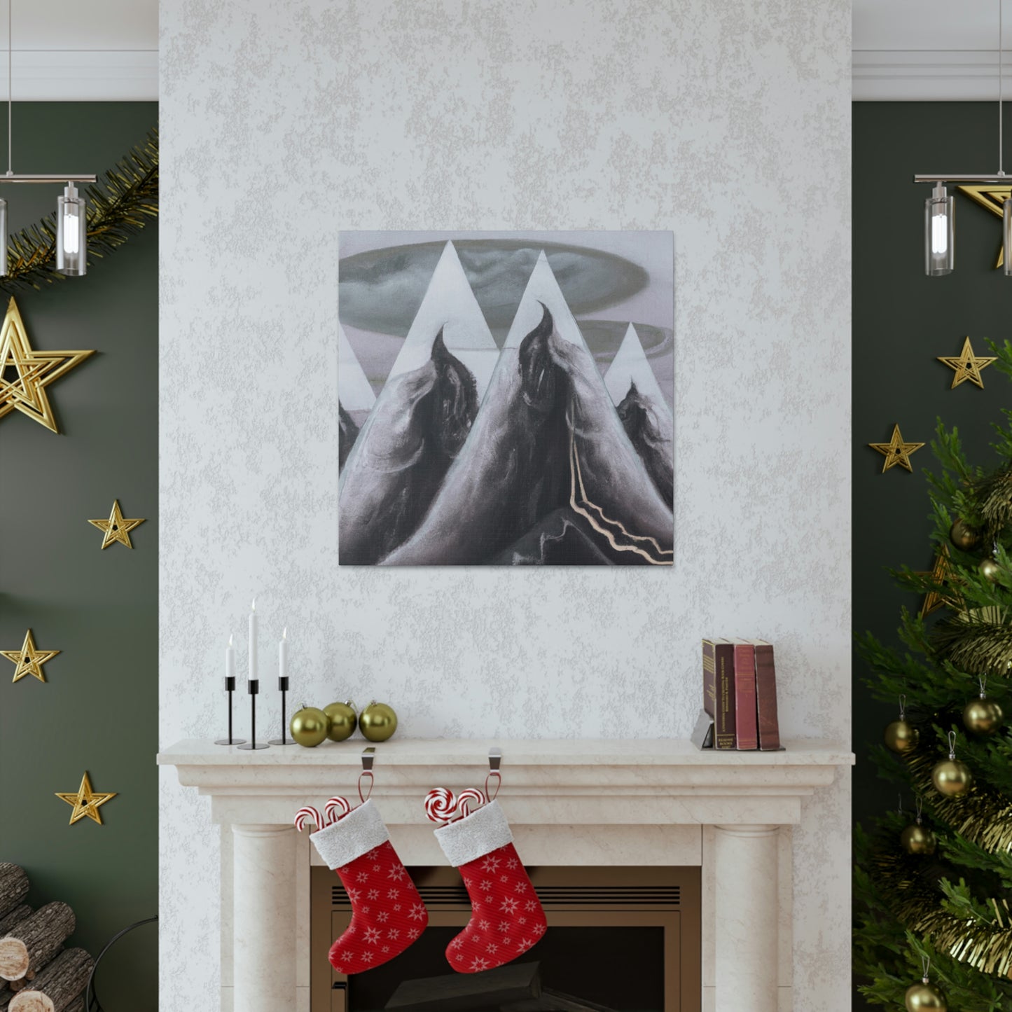 Mountain Mist Majesty - Canvas