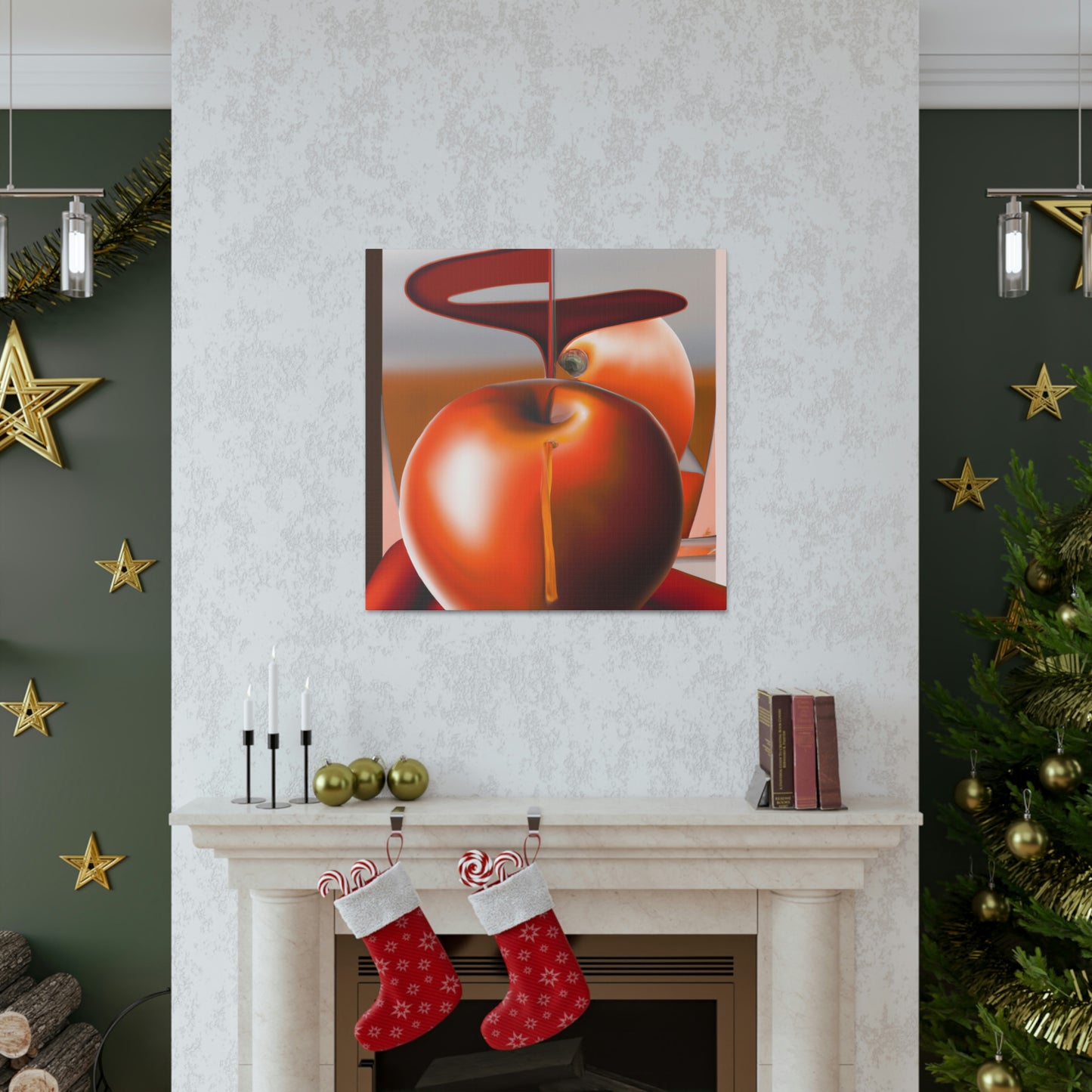 Apple Unbound Deco - Canvas