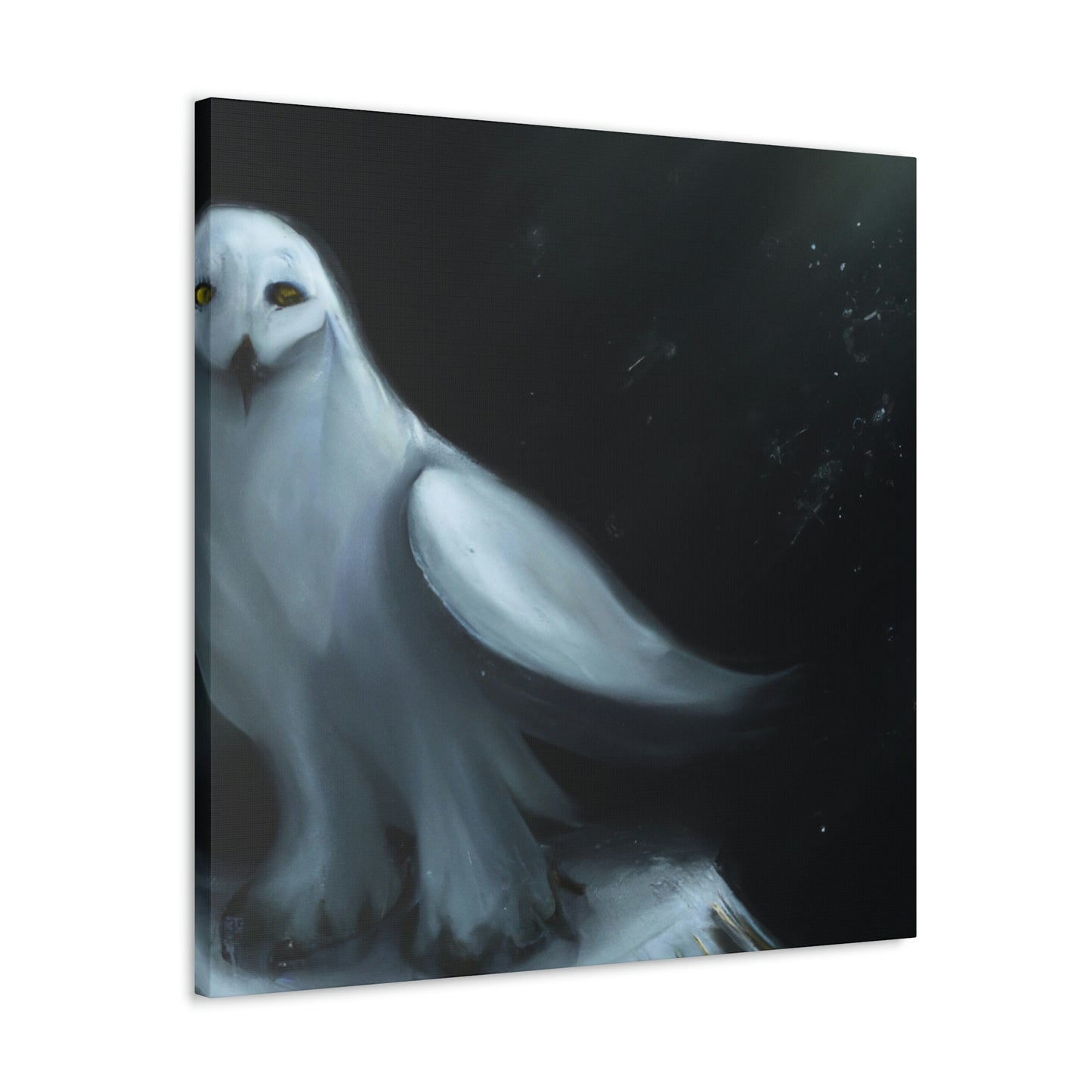 Winter's Majestic Owl - Canvas