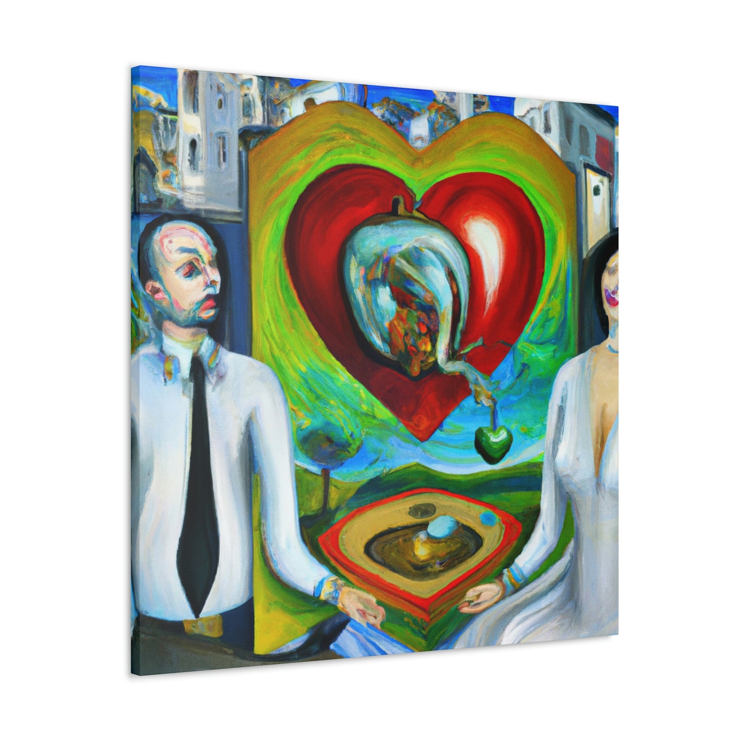 Love Beats Synchronized - Canvas