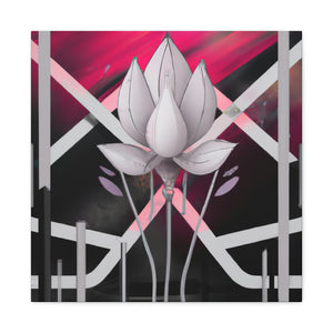 "Lotus Blossoms Arise" - Canvas