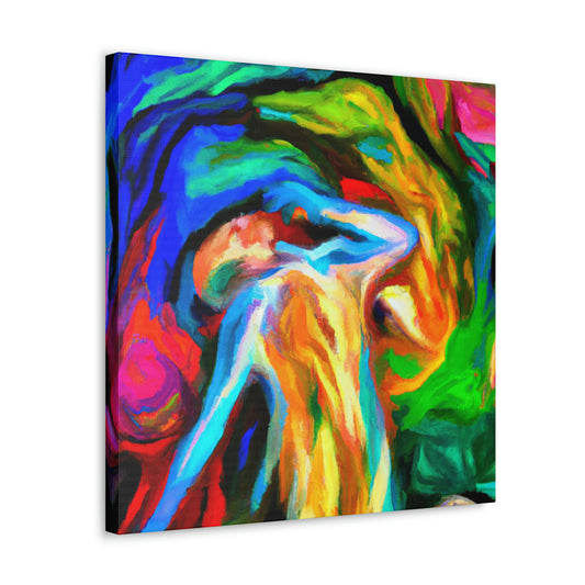 Fauvist Flame of Color - Canvas