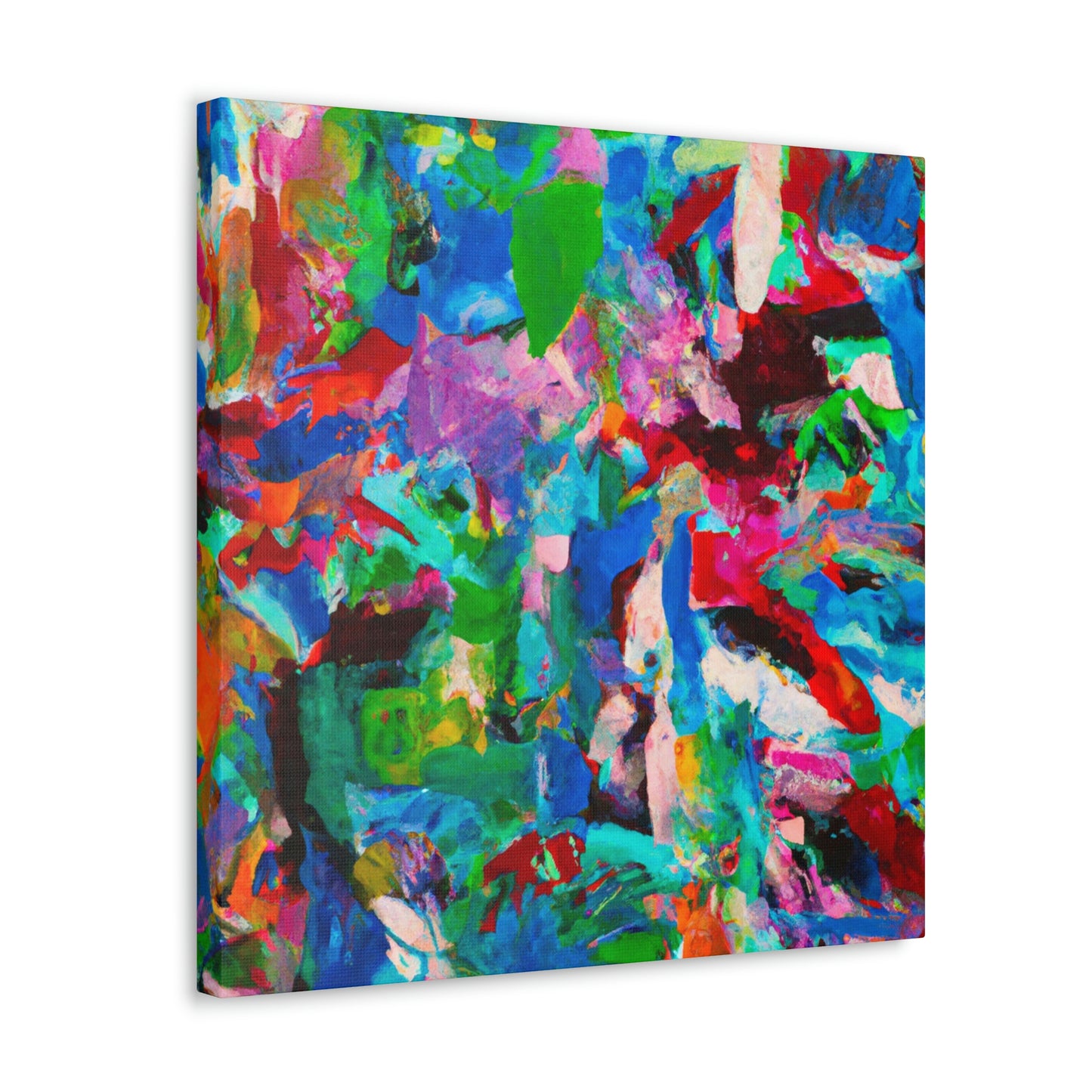 Vividly Plumaged Birds - Canvas