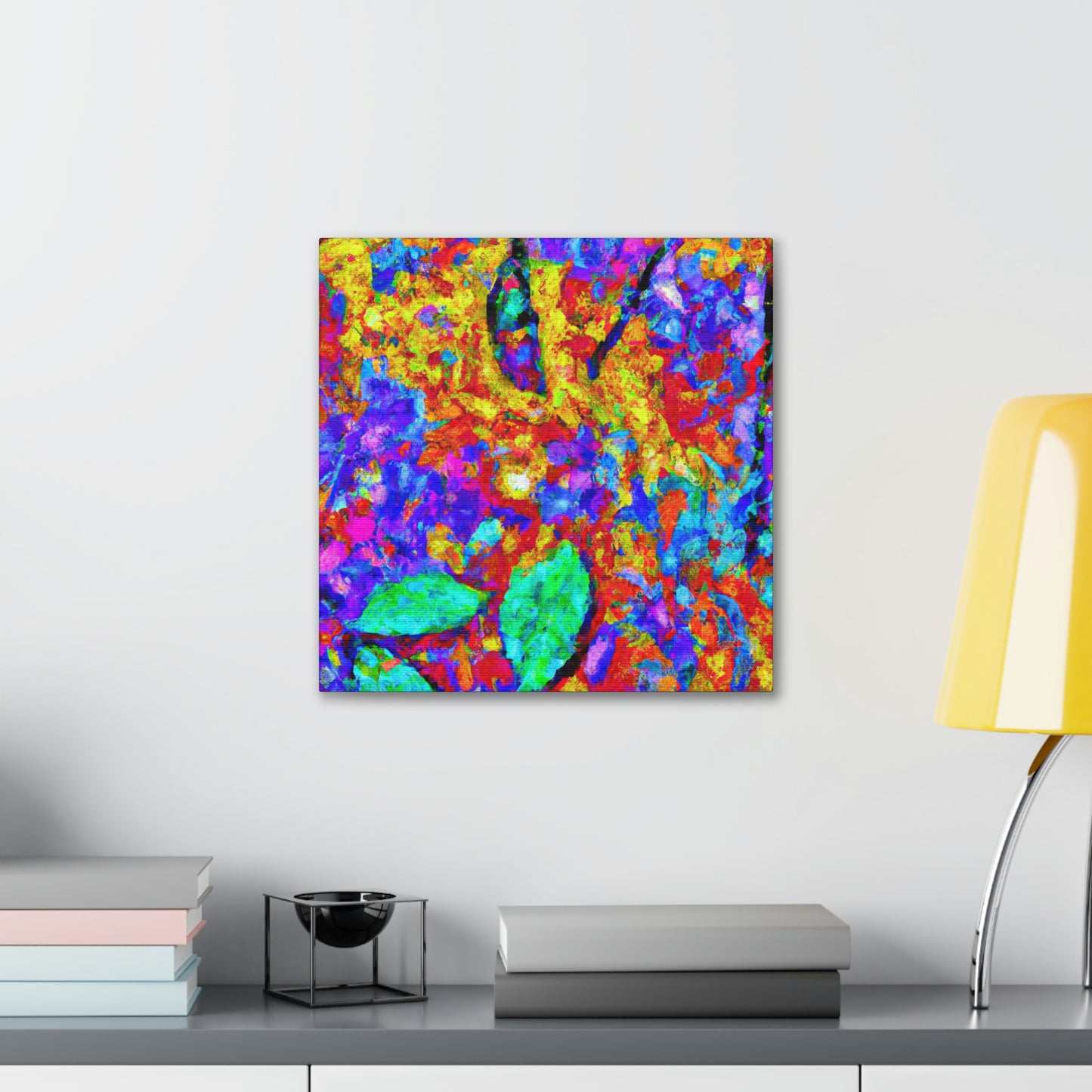 Clashing Stormy Tendrils - Canvas