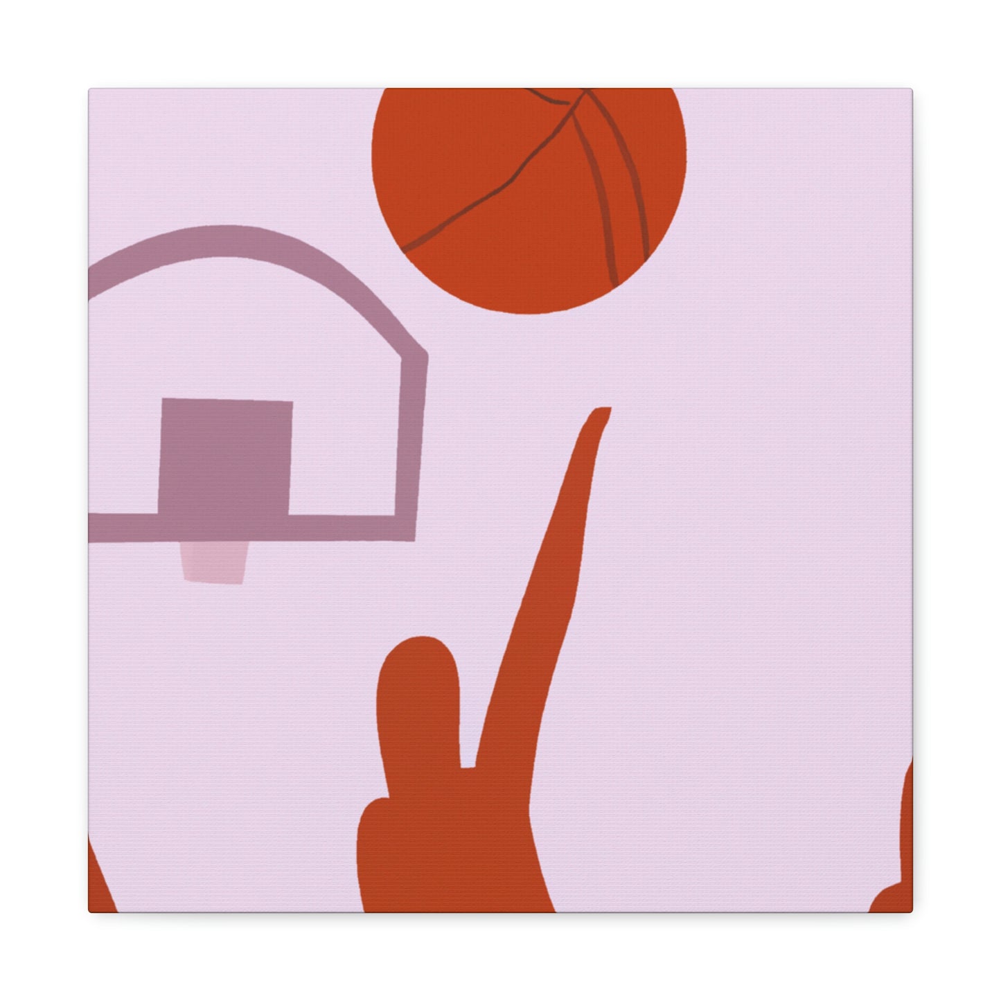 Basketball Icons Minimal - Canvas