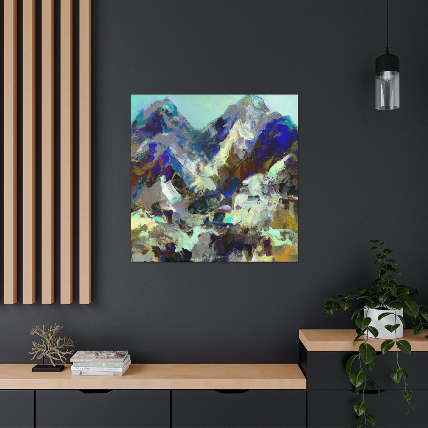 "Mountain Majesty Awaits" - Canvas