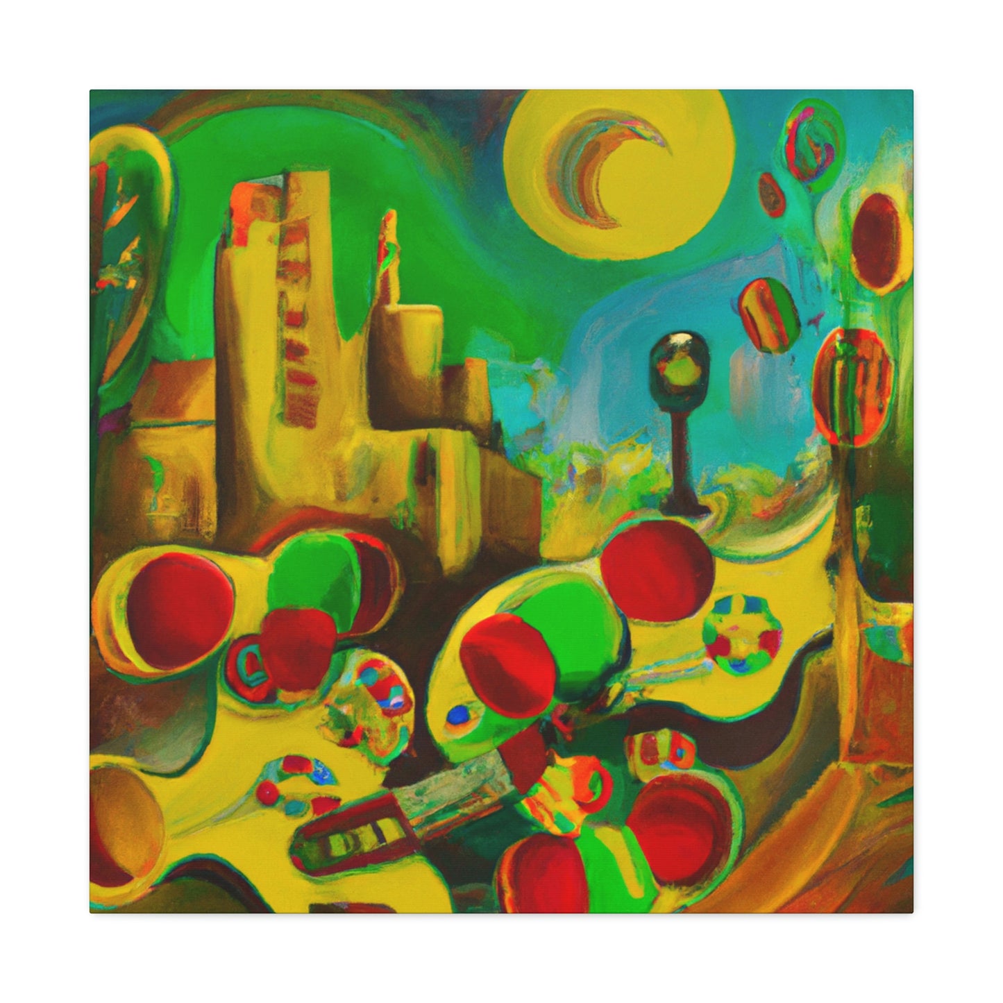 Rattle of Maracas - Canvas