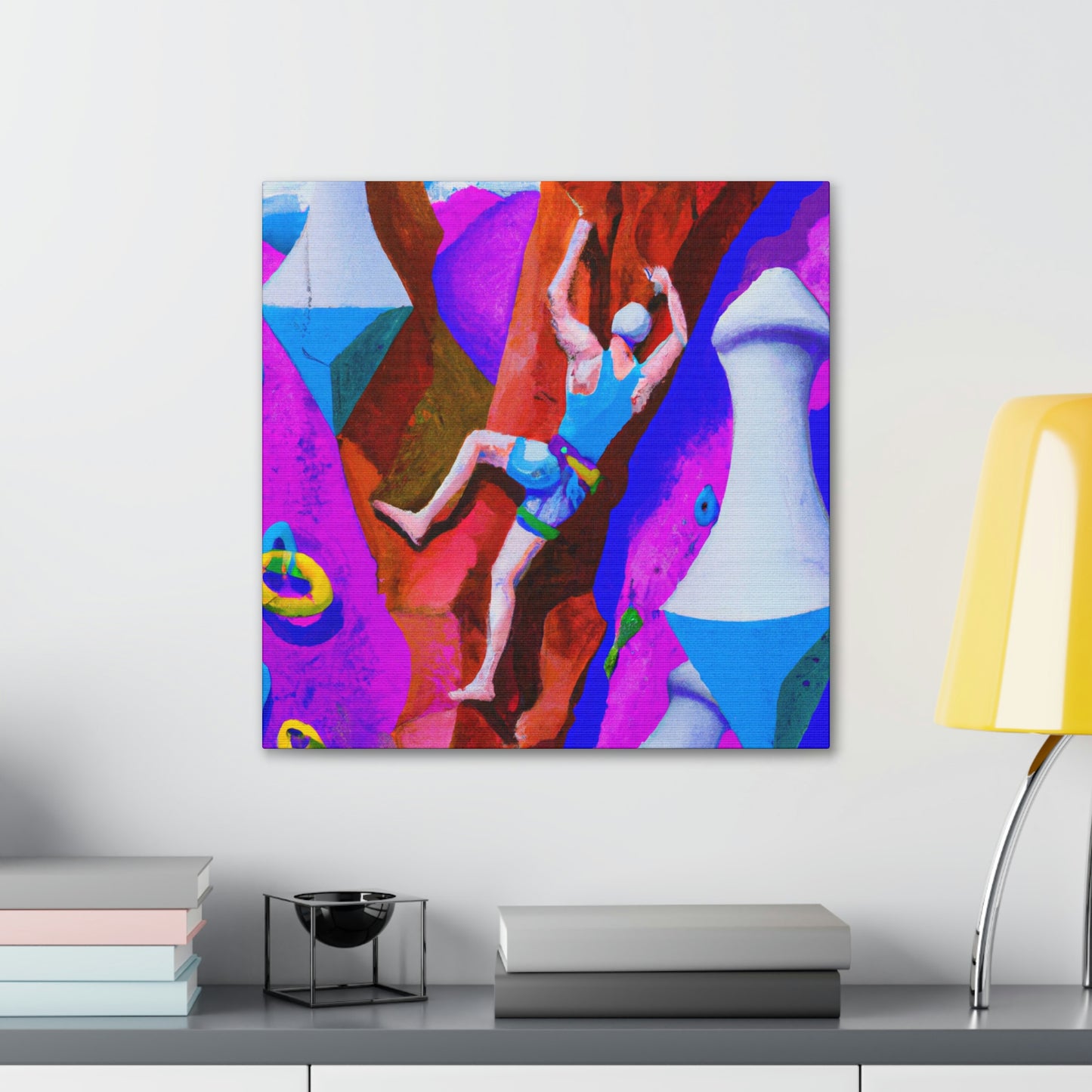 Rock Climbing Dreamscape - Canvas