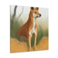 Dingo in the Outback - Canvas