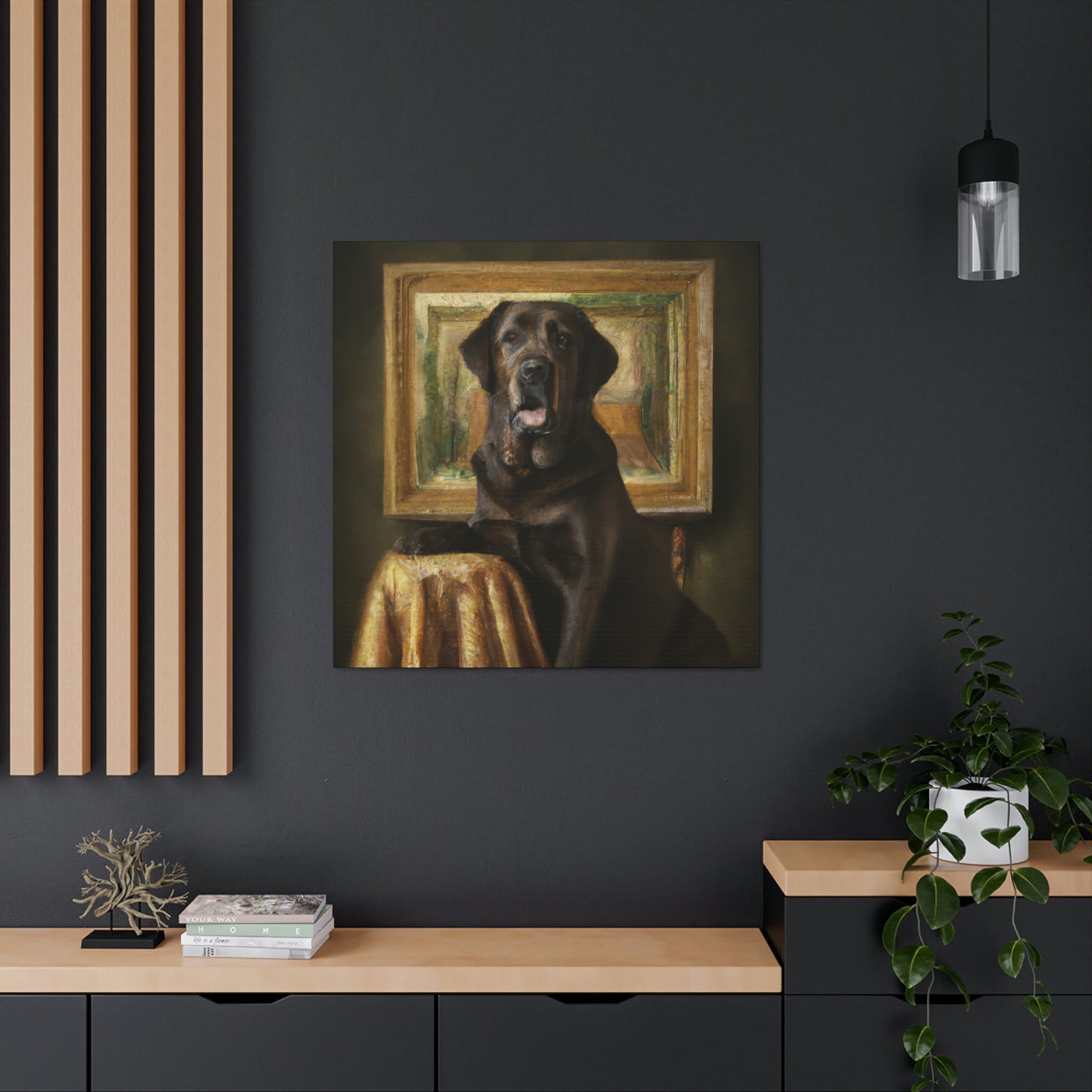 Labrador Retriever Majesty - Canvas