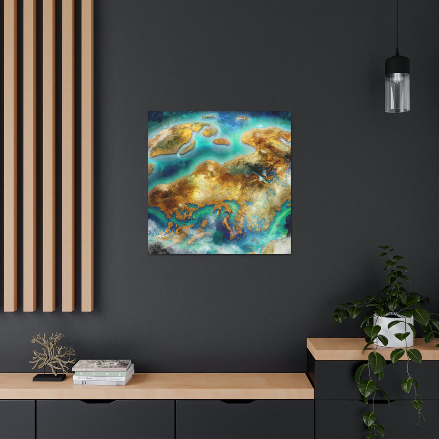 A Sea of Islands - Canvas