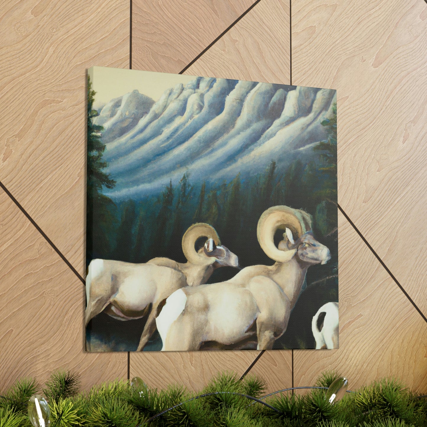 "Big Horn Regality" - Canvas