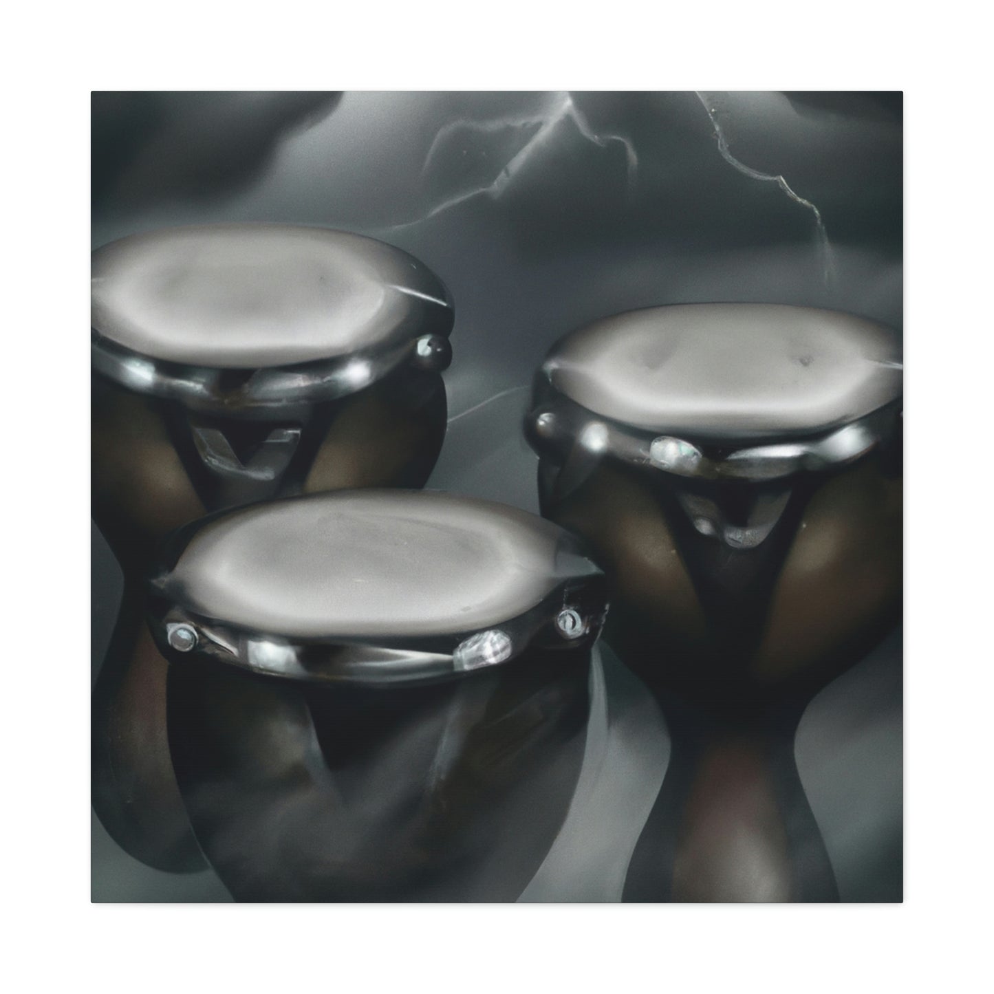 "Bongos By Moonlight" - Canvas