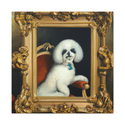 "Bichon Frise Adored" - Canvas