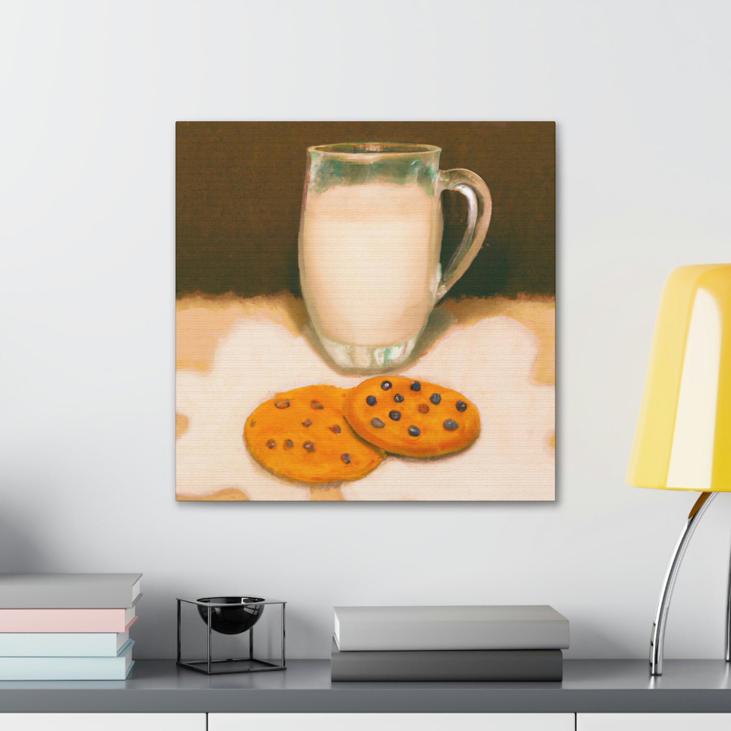 "Milk and Cookie Dream" - Canvas