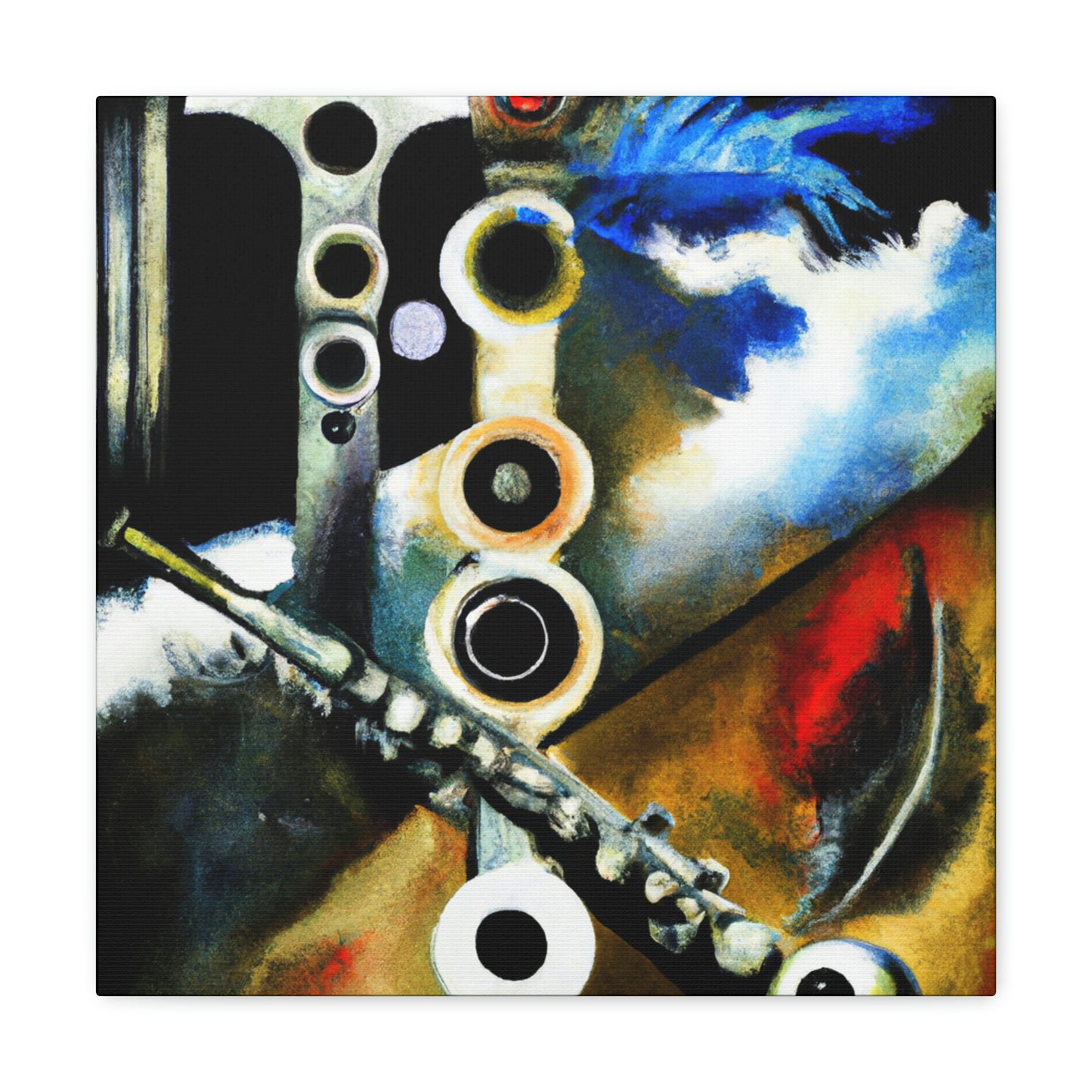 "Flute: A Muse" - Canvas