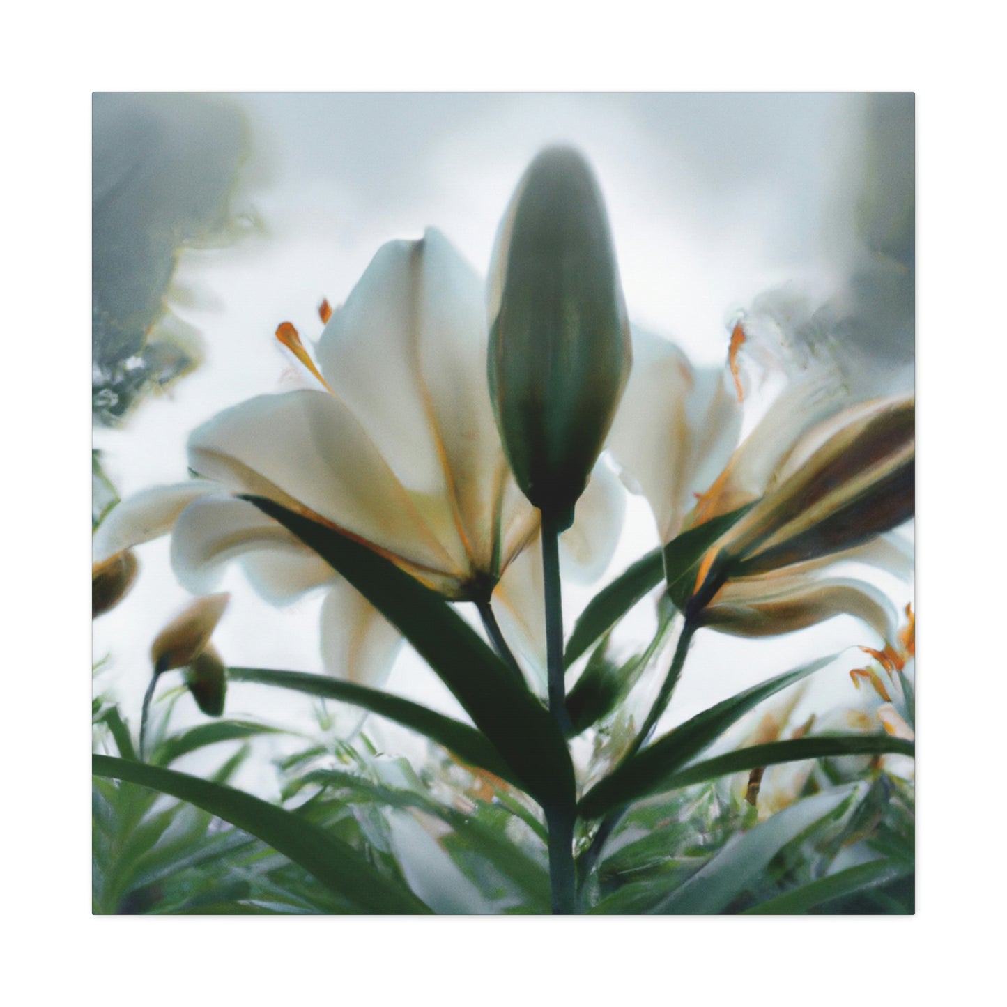 Lily in Bloom Forever - Canvas