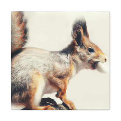 Squirrel In Repose - Canvas