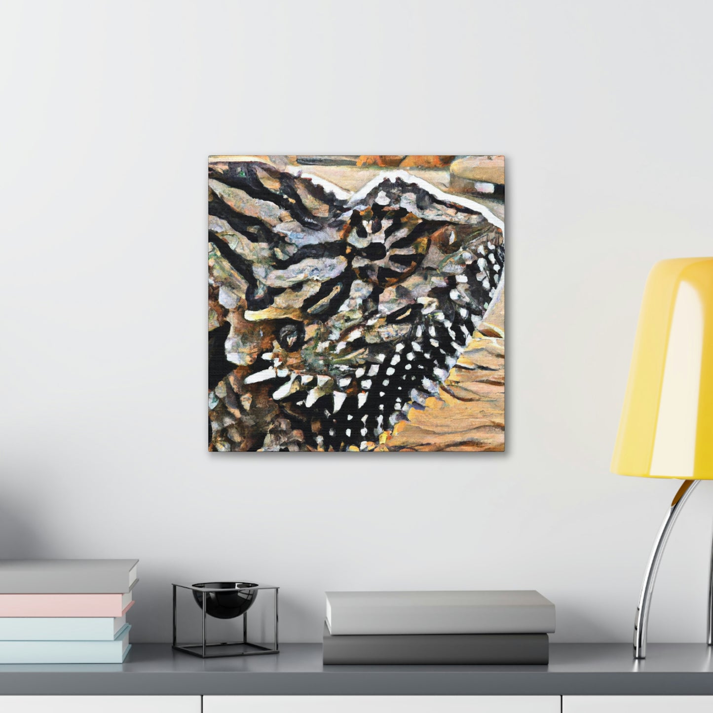 Horned Lizard Radiance - Canvas